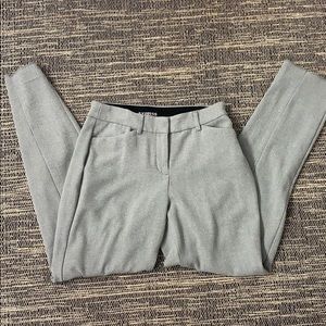Express publicist ankle pants -grey textured
